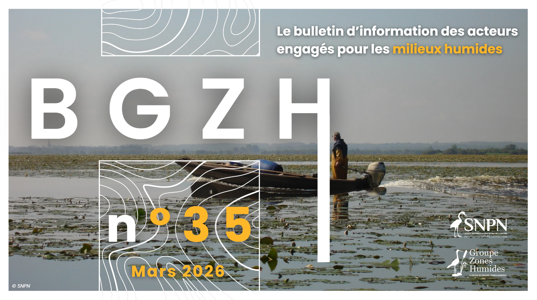 Bulletin Groupe Zones Humides n°35 - Mars 2026